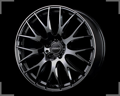 Rays Homura 2x9 Jet Black Edition II - 20x8.5J - 5x114.3 - ET: 45/38 (Black Chrome Coating)