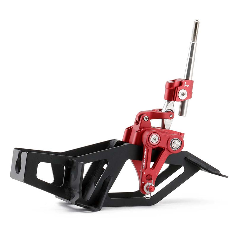 Hybrid Racing - Adjustable Racing Short Shifter Assembly (Red) - Honda - ZF1/ZF2 - HYB-SAS-01-40 - Rzcrewgarage
