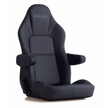Bride Streams Cruz (Seat Heater) Reclinable Seat - Frp - Black-I35ARR - Rzcrewgarage