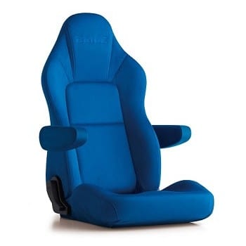 Bride Streams Cruz (Seat Heater) Reclinable Seat - Frp - Blue-I35CCN - Rzcrewgarage