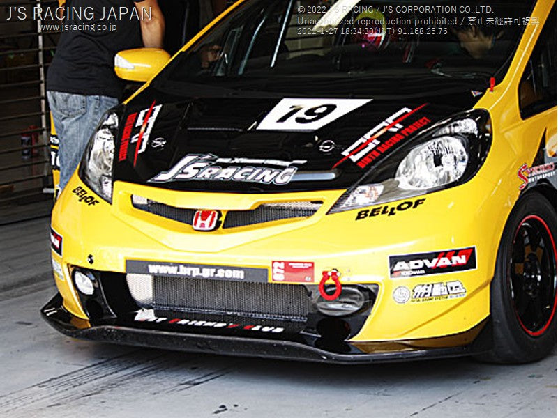Js Racing - Front GT Bumper Spoiler TYPE-S - Honda - Fit-Jazz GE8 - Default Title JSF-F3K - Rzcrew Garage