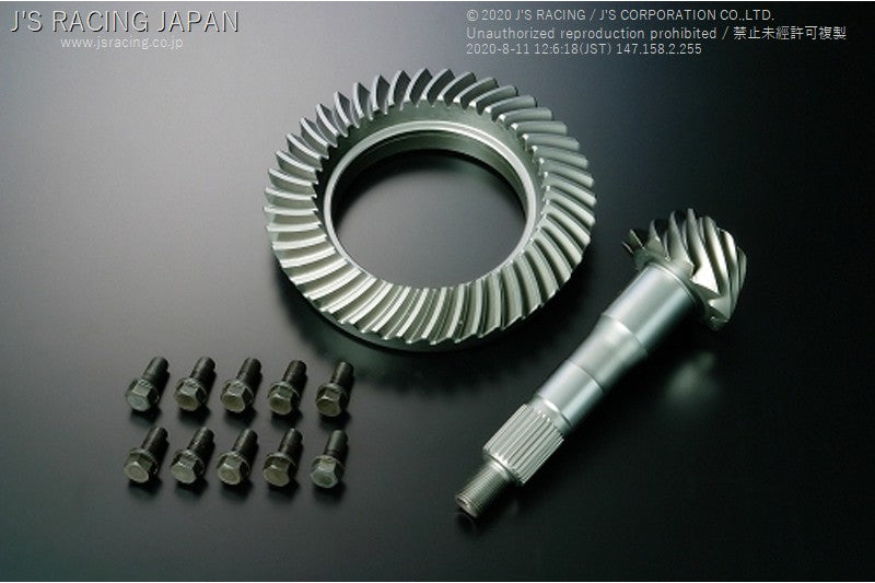 Js Racing WPC+PIP-SN 4.7 Final Gear Set - Honda - S2000 AP1/AP2 - FGW-S1-47 - RZCrewGarage