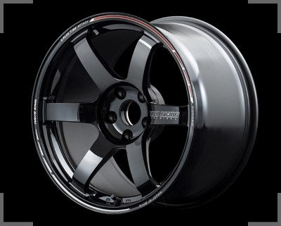 Rays Volk Racing TE37 Saga S-Plus Time Attack Edition - 18x11J - 5x114.3 - ET: 14 (Black/REDOT)