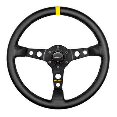 Momo - Mod-07 Steering Wheels - 3 Spokes Leather - 70mm Dish-M-41 - RZCrewEurope