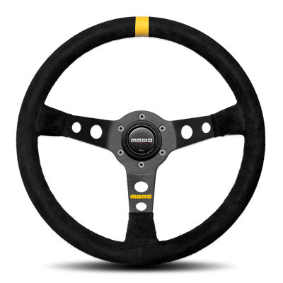 Momo - Mod-07 Steering Wheels - 3 Spokes Suede - 70mm Dish-M-42 - RZCrewEurope