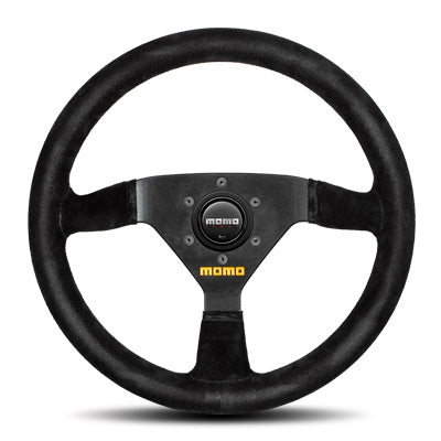 Momo - Mod-69 Steering Wheels - 3 Spokes Suede - 37mm Dish-M-52 - RZCrewEurope