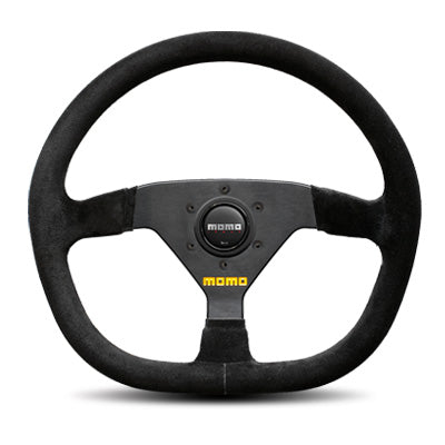 Momo - Mod-88 Steering Wheels - 3 Spokes Suede - 44mm Dish-M-67 - RZCrewEurope