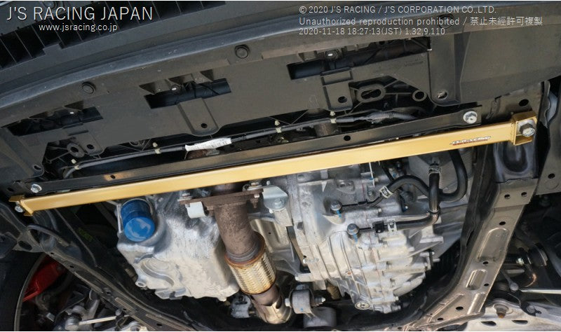 Js Racing - Front Monocoque Bar - Honda Civic Type R FK8 - MB-K8-F