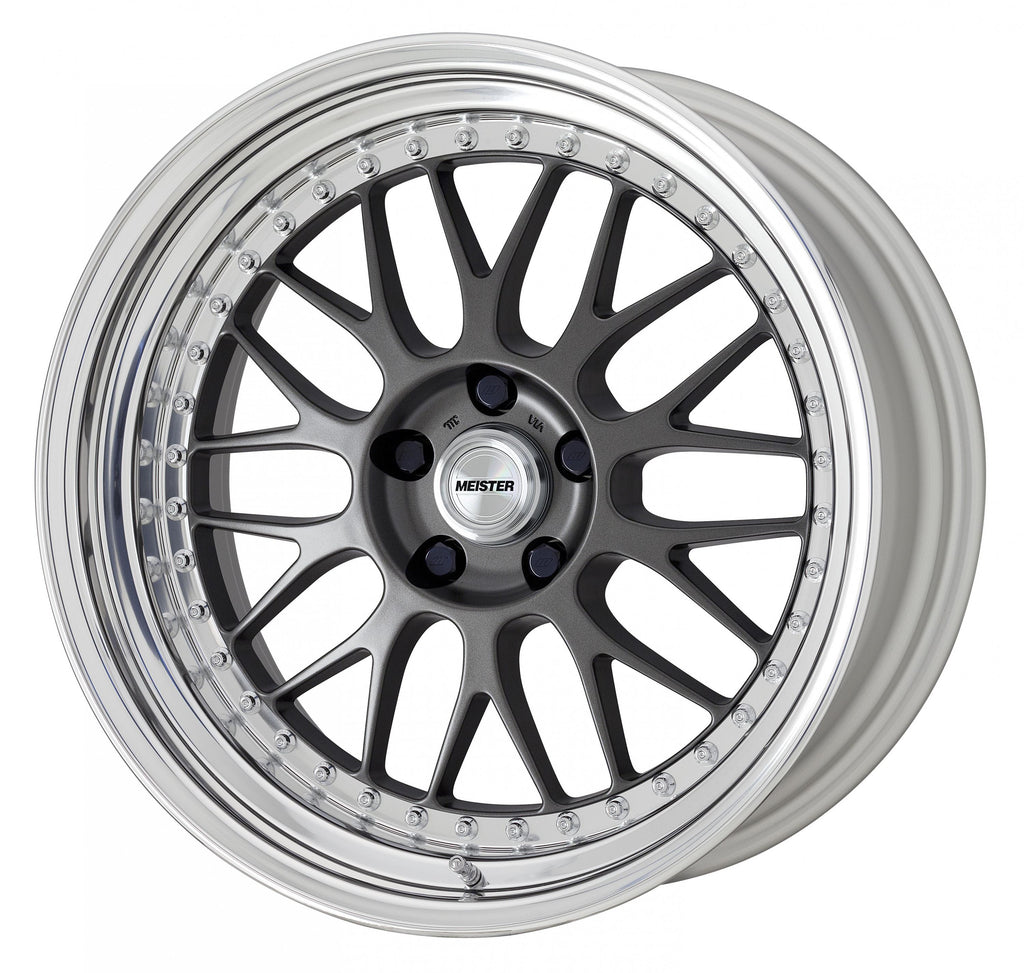 Work Wheels Meister M1 3 Piece - WORK-MM13PPEF-185130-15-87MGM-JP1