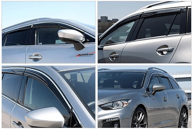 AutoExe - Sports Side Visor - Mazda - 6 Atenza Wagon GJ5FW - MGJ0410 - Rzcrew Garage