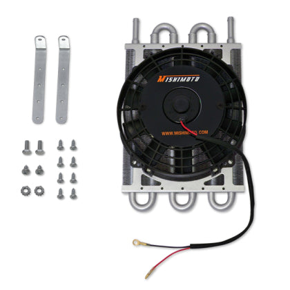 Mishimoto - Heavy Duty Transmission Cooler w/ Electric Fan - MMOC-F - RZCREWGARAGE