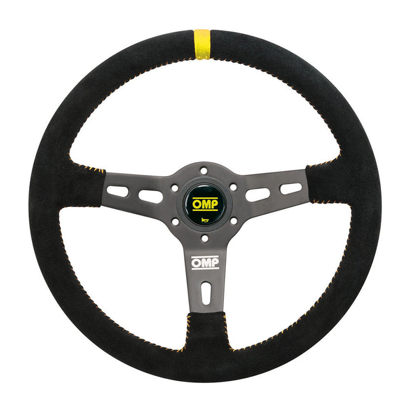 OMP - RS Steering Wheels - 350mm - 3 Spokes Suede - OD/2055/N - RZCrewEurope