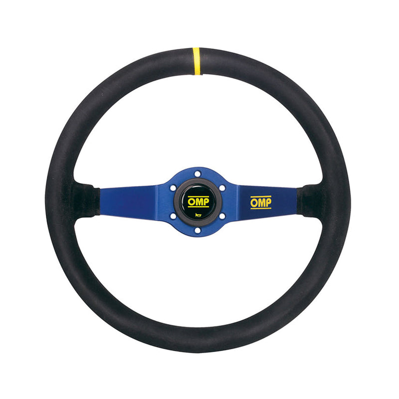 OMP - RALLY SCAMOSCIATO Steering Wheels - 350mm 2 Spokes Suede - OD/1951/BN - RZCrewEurope