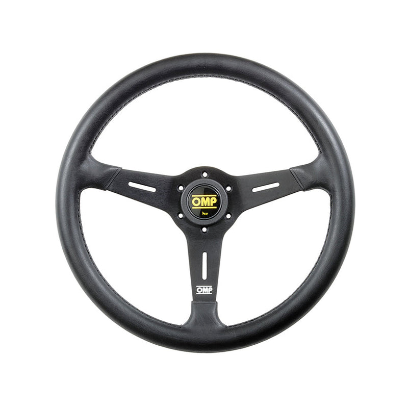 OMP - Sand Steering Wheels - 380mm - 3 Spokes Polyurethane - OD/2031/NN - RZCrewEurope
