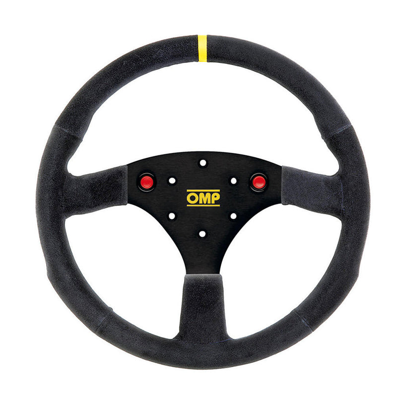 OMP - ALU S PROFESSIONAL Steering Wheels - 320mm 3 Spokes Suede - OD/2042/N - RZCrewEurope
