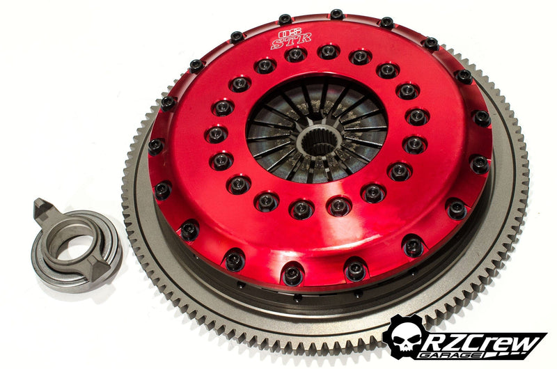 OS Giken - STR2CD Twin Disc Clutch - Toyota - Chaser JZX90 T Chaser - STR2CD-JZX90 T Chaser - Rzcrewgarage