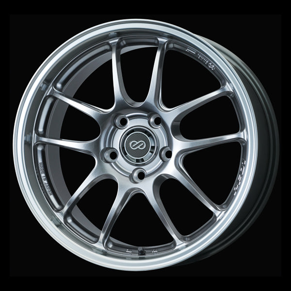 Enkei Japan PF01SS - 17x9J - 5x114.3 - ET: 35/48/60 (Platinum Machined Silver) - JDM-460-790-6535PMS