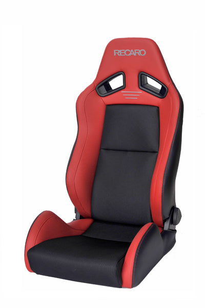 Recaro Japan SR-7 CLASSIC Reclinable Seat - Red,Black-R-SR-7-RB - Rzcrewgarage
