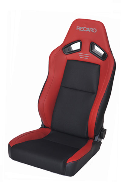 Recaro Japan SR-7F CLASSIC Reclinable Seat - Red,Black-R-SR-7F-RB - Rzcrewgarage