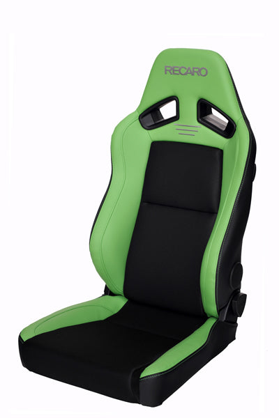 Recaro Japan SR-7F CLASSIC A / R Reclinable Seat - Green,Black-R-SR-7FAR-GRB - Rzcrewgarage
