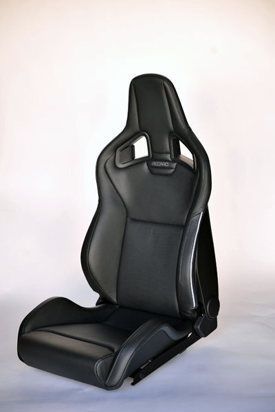 Recaro Japan SPORTSTER LL 100 H SE Reclinable Seat - Black,Black,Silver,Black-R-SS-LL-BBSB - Rzcrewgarage
