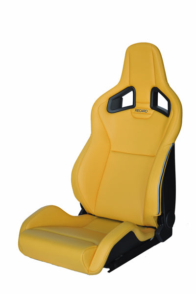 Recaro Japan SPORTSTER LL 100 H SE Reclinable Seat - Yellow,Yellow,Silver,Black-R-SS-LL-YYSB - Rzcrewgarage
