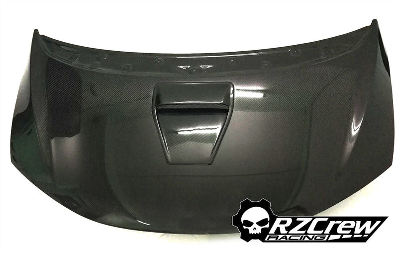 Rzcrew Racing - Type R Style Super Light Fiber Bonnet - Honda - Fit-Jazz GK / GP5 - RZ-GK-004-FRP - Rzcrew Garage