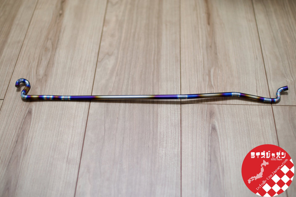 Rize Japan - Titanium hood bar - Mitsubishi - Lancer Evolution CT9A Evo 7/8/9 - RZJPN-5 - Rzcrew Garage
