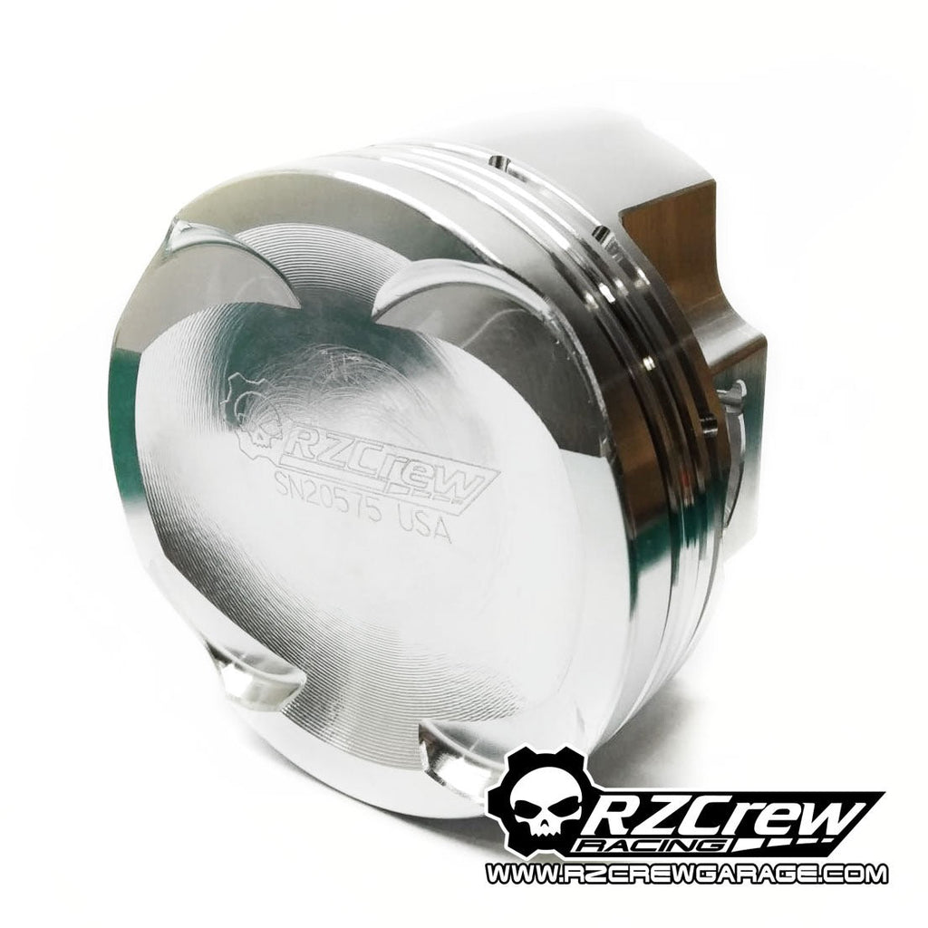 Rzcrew Racing - Forged Pistons 87mm - 8:5 to 15:0 Compression Ratio - Honda - K20C1
