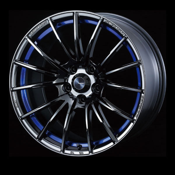 WedsSport SA-35R - 17x7.5J - 5x114.3 - ET: 45 (Blue Light Chrome II) - 5x114-3 - SA-35R-17755114345-BLCII