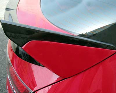 Seeker - Carbon Rear Spoiler - Honda - Civic Type R Euro FN2R - Unpainted Carbon SCRS-FN2-NC - Rzcrew Garage