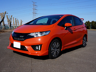 Seeker - Front half spoiler - Honda - Fit-Jazz GK5 - FRP Unpainted SEEKER-FHS-GK5-FRP - Rzcrew Garage