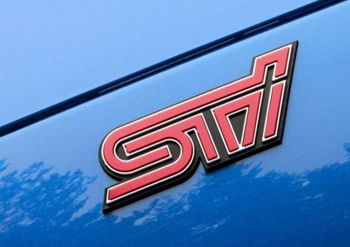 STI - A Letter Mark Rear - Subaru