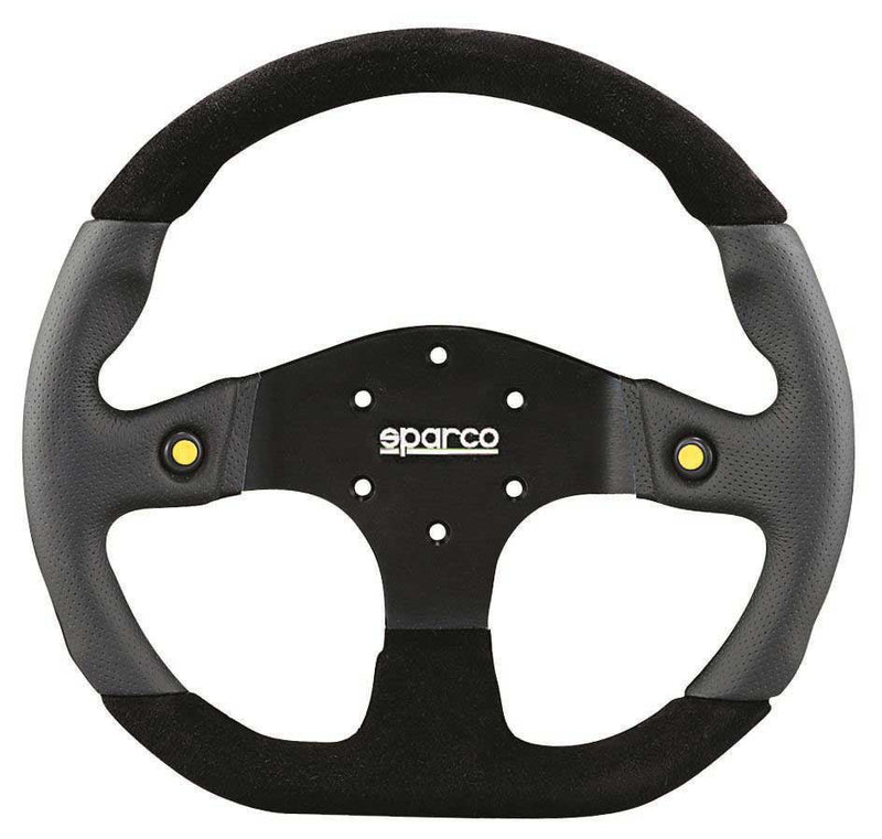 Sparco - L999 Steering Wheels - 3 Spokes Leather,Alcantara-015TMG22TUV - RZCrewGarage