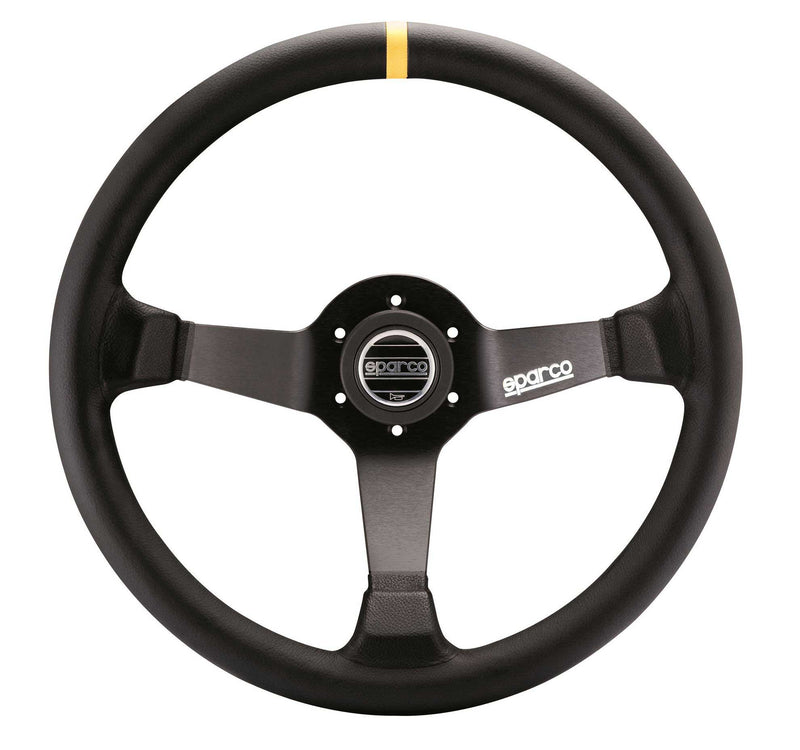 Sparco - R345 Steering Wheels - 3 Spokes Leather / Suede - 63mm Dish - RZCrewEurope