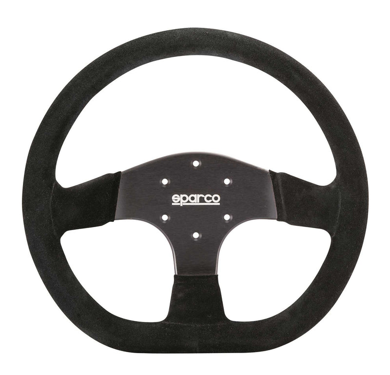 Sparco - R353 Steering Wheels - 3 Spokes Suede - 36mm Deep Dish-015R353PSN - RZCrewGarage