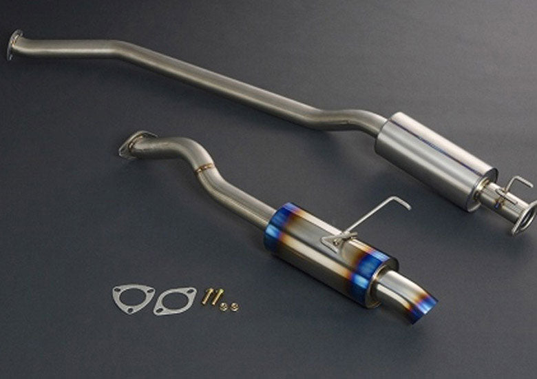 Js Racing T304 Semi Titanium 60RS Exhaust System - EP3 - T304-P3-60RS