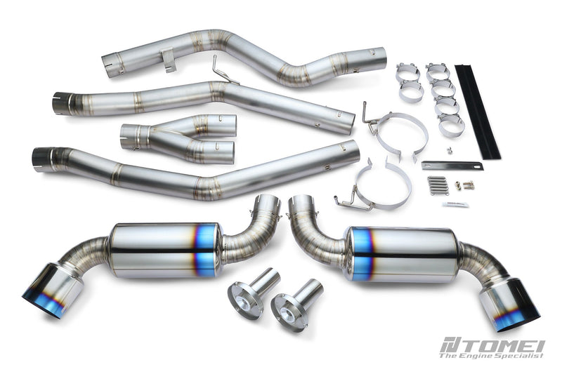 Tomei Usa Full Titanium Type D Muffler Kit Expreme Ti - Toyota - Supra A90 MK5 SZ/RZ/GR -TB6090-TY06B