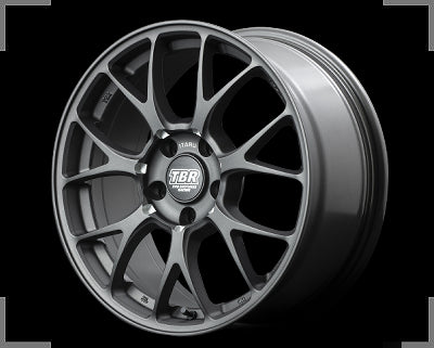 Rays TBR Itaru-020S - 17x7.5J - 5x100 - ET: 46 (Matt Super Dark Gunmetal)