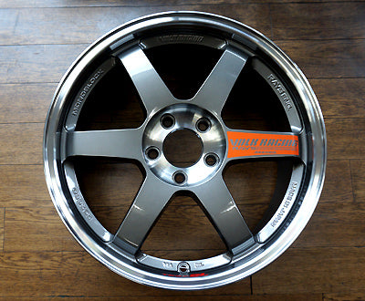Rays TE37SL Seeker Special - 18x8.5J - 5x114.3 - ET: 0 (Pressed Graphite)