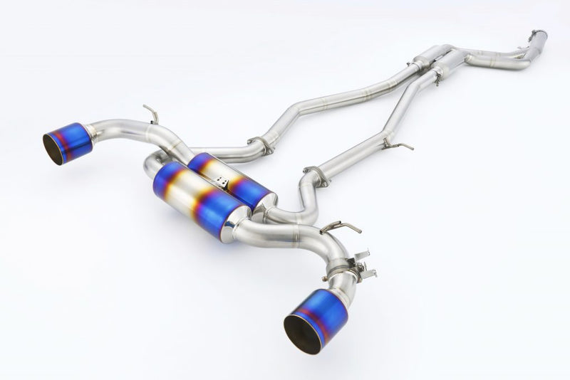 R1 Titan - Extra stti Gold Ring Titanium exhaust system - Toyota - Supra A90 MK5 SZ/RZ/GR - 4580506112705-SC-A