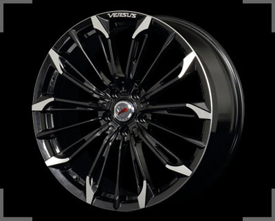 Rays Versus Stratagia Triaina - 19x8.5J - 5x114.3 - ET: 45 (Black Mica Outline DC)