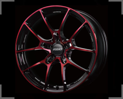 Rays Volk Racing G025 BR/C - 19x10J - 5x112 - ET: 33 (Bordeaux Red Clear /DC)