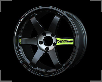 Rays Volk Racing TE37SL Black Edition II - 18x9.5J - 5x114.3 - ET: 21/39 (Pressed Black)