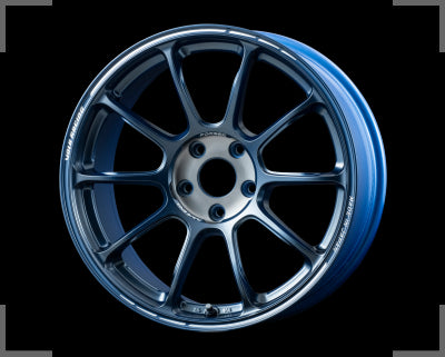 Rays Volk Racing ZE40 Time Attack III - 17x8J - 5x100 - ET: 47 (Metallic Blue / Matte Black Clear)