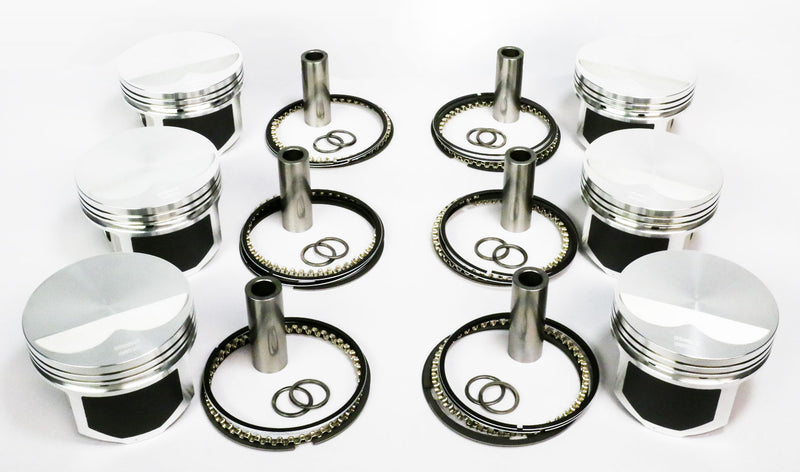 Wiseco Pistons Kit - 8.8:1Cr - 85mm Bore - BMW - Single Vanos 2.5L 24V Turbo (M52B25) - KE118M85 - KE118M85