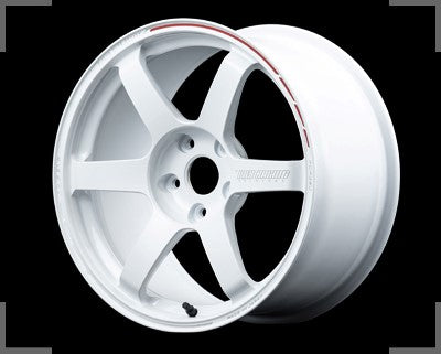 Rays Volk Racing TE37 Saga S-Plus Time Attack Edition - 18x9.5J - 5x114.3 - ET: 46 (White/REDOT)