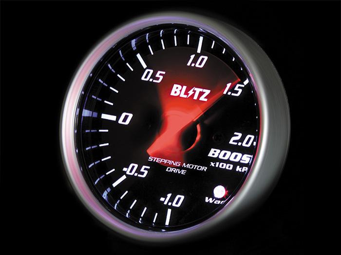 Blitz White Boost Racing Meter SD - 60mm - 2 Bar - RZCrewEurope