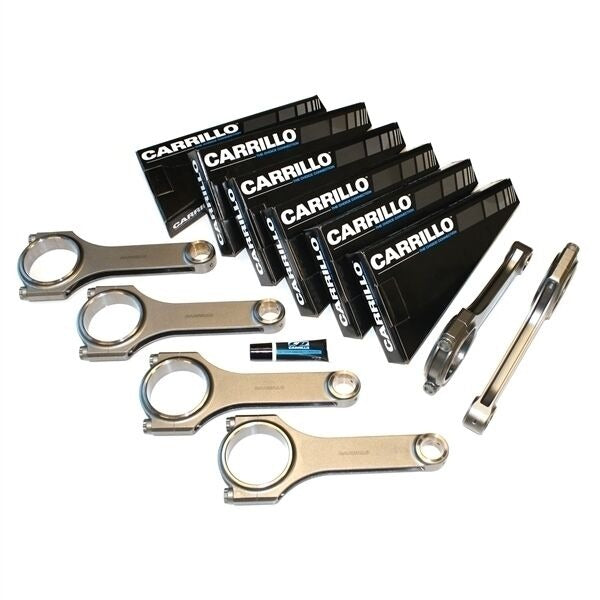 Carrillo Nissan RB30 Pro-H CARR Bolt Connecting Rods (Set of 6) - SCR7063-6