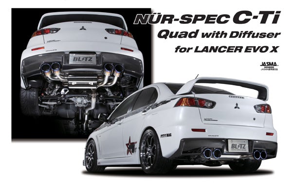 NUR-SPEC C Ti Quad with Frp Diffusor - CZ4A - 64174